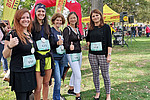 Foto 1: Eine Gruppe des FZIB Teams beim 2. Inklusionslauf: Daniela Ender, Michaela Wright, Heidi Kinast, Silvia Kopp-Sixt, Katerina Todorova, (v.l.), Copyright FZIB.
